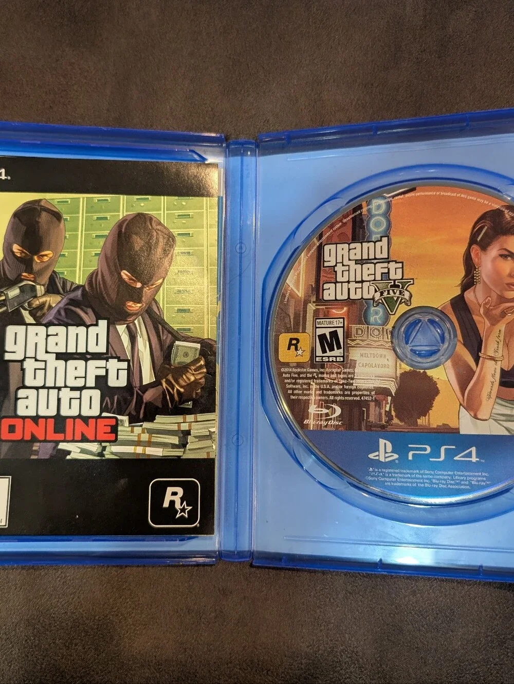 Grand Theft Auto V Five PS4 Game PlayStation 4 Game